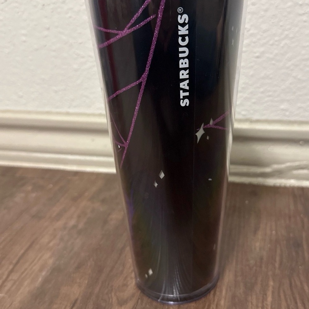 Starbucks Halloween Black Cat Tumbler